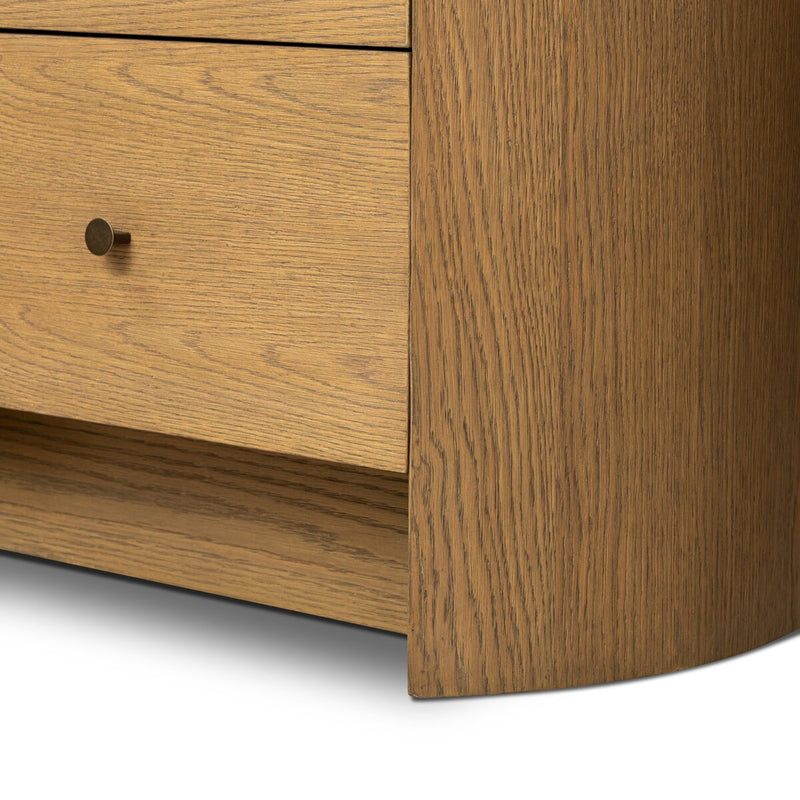 Dean Bath Storage - Washed Natural Veneer