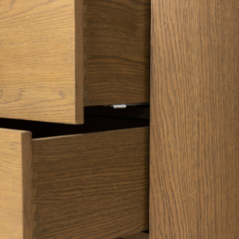 Dean Bath Storage - Washed Natural Veneer
