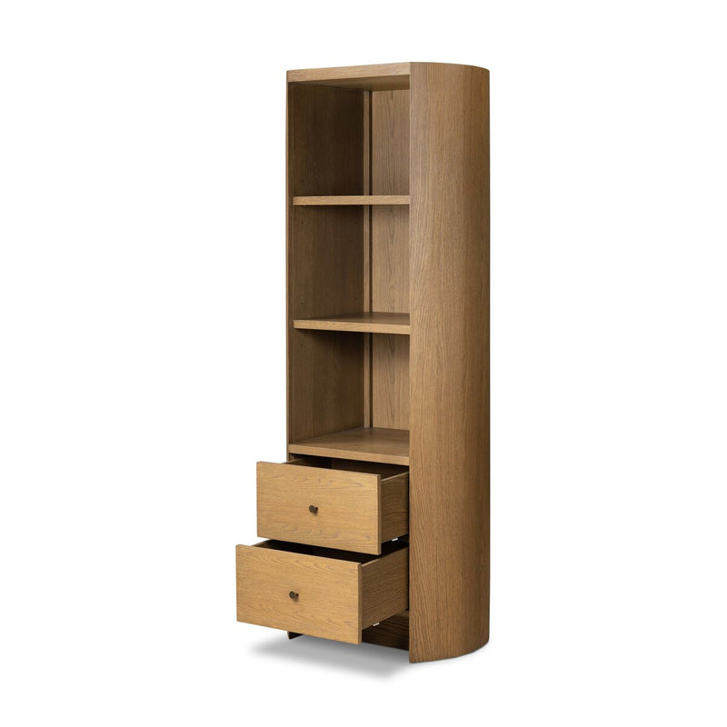 Dean Bath Storage - Washed Natural Veneer