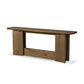 Nadine Console Table - Toasted Oak Veneer