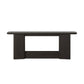 Nadine Console Table - Smoked Black Oak Veneer