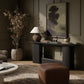 Nadine Console Table - Smoked Black Oak Veneer