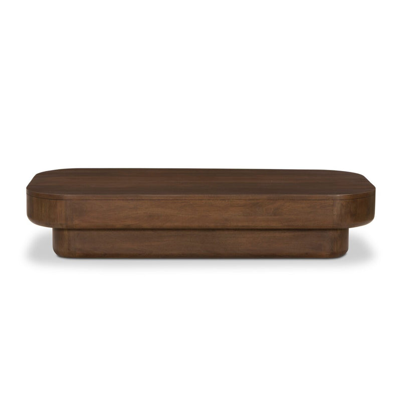 Ambrie Coffee Table - Warm Brown Mango