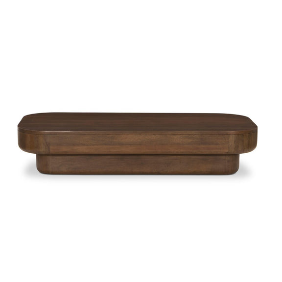 Ambrie Coffee Table - Warm Brown Mango