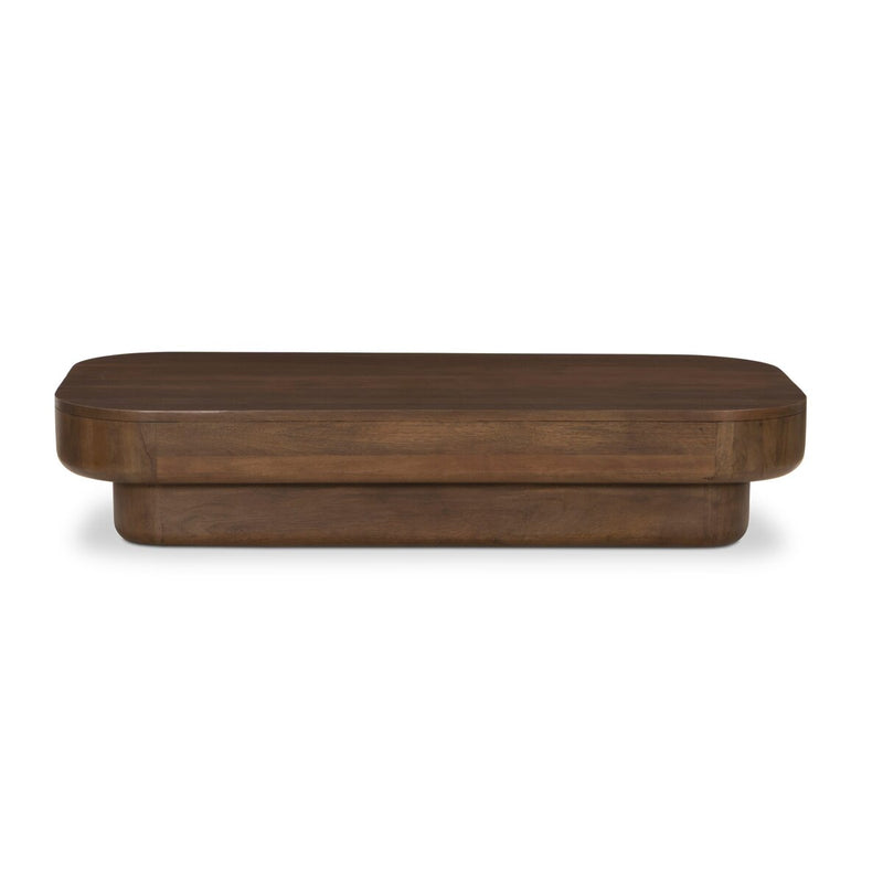Ambrie Coffee Table - Warm Brown Mango