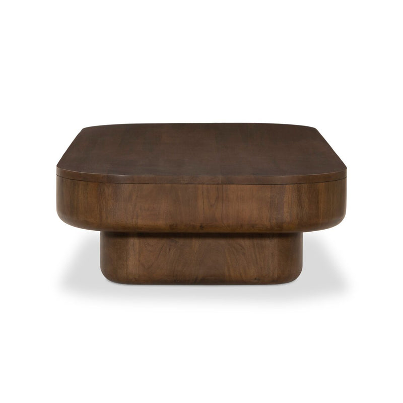 Ambrie Coffee Table - Warm Brown Mango
