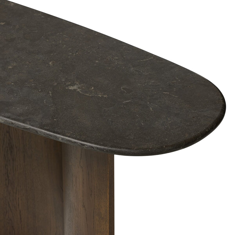 Tae Console Table - Textured Bluestone