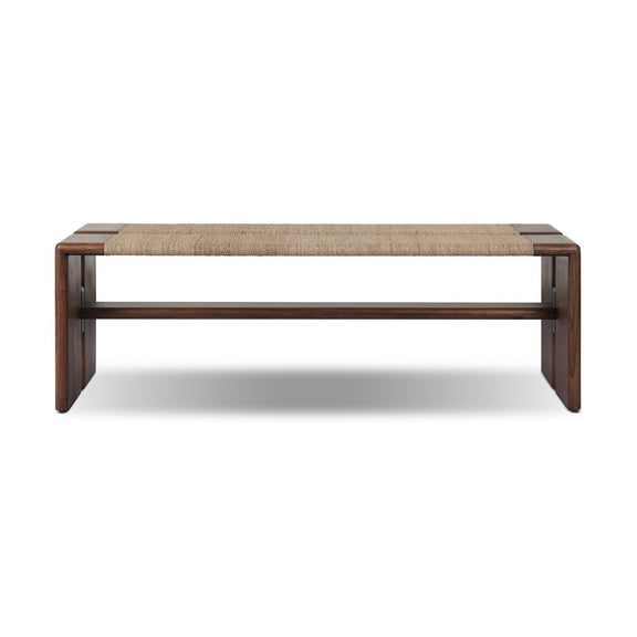 Heather Accent Bench - Natural Agel