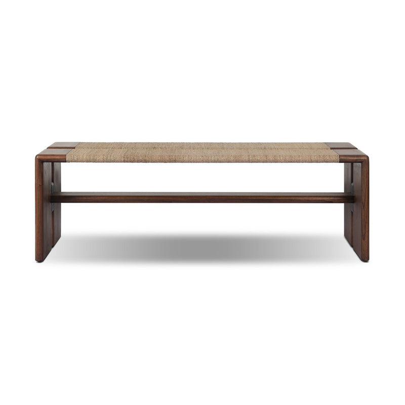 Heather Accent Bench - Natural Agel