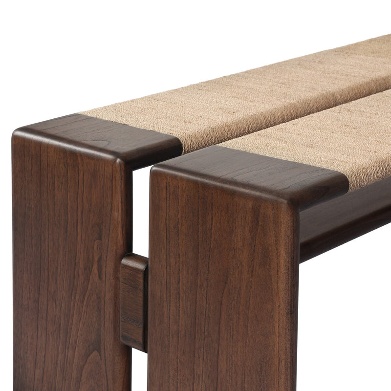 Heather Accent Bench - Natural Agel