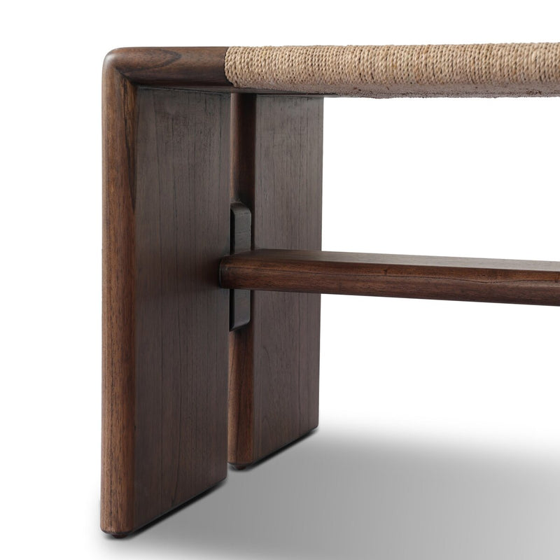 Heather Accent Bench - Natural Agel