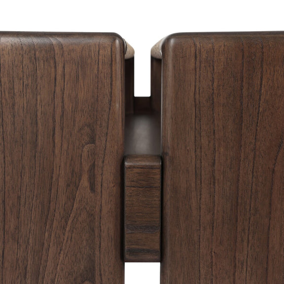 Heather Accent Bench - Natural Agel