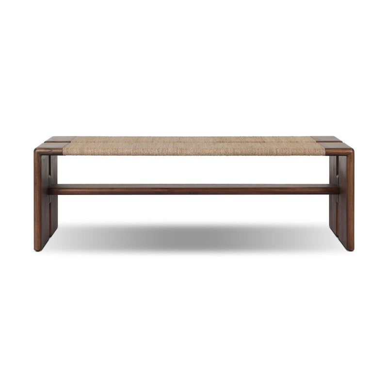 Heather Accent Bench - Natural Agel