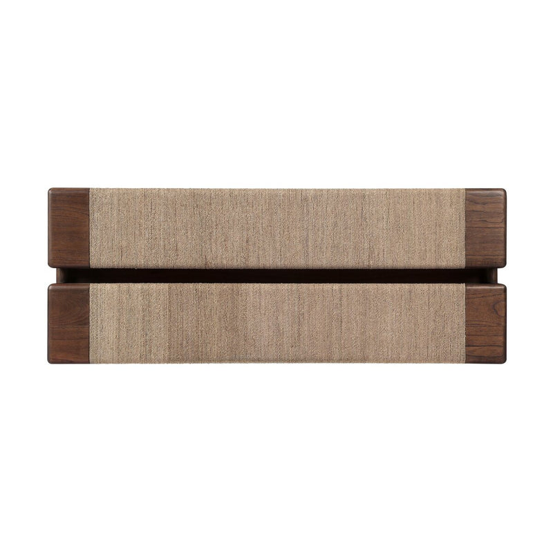 Heather Accent Bench - Natural Agel