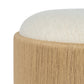 Claudius Accent Stool - Merida Natural
