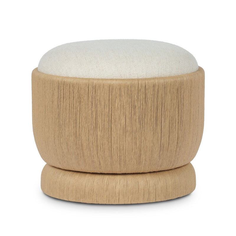 Claudius Accent Stool - Merida Natural