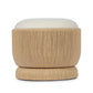 Claudius Accent Stool - Merida Natural