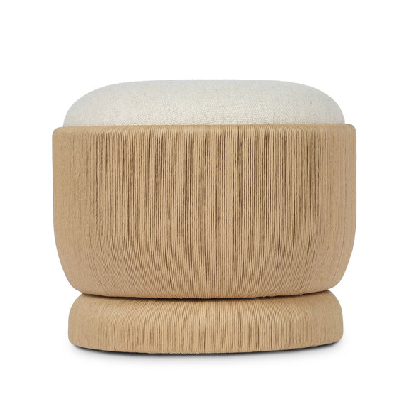 Claudius Accent Stool - Merida Natural