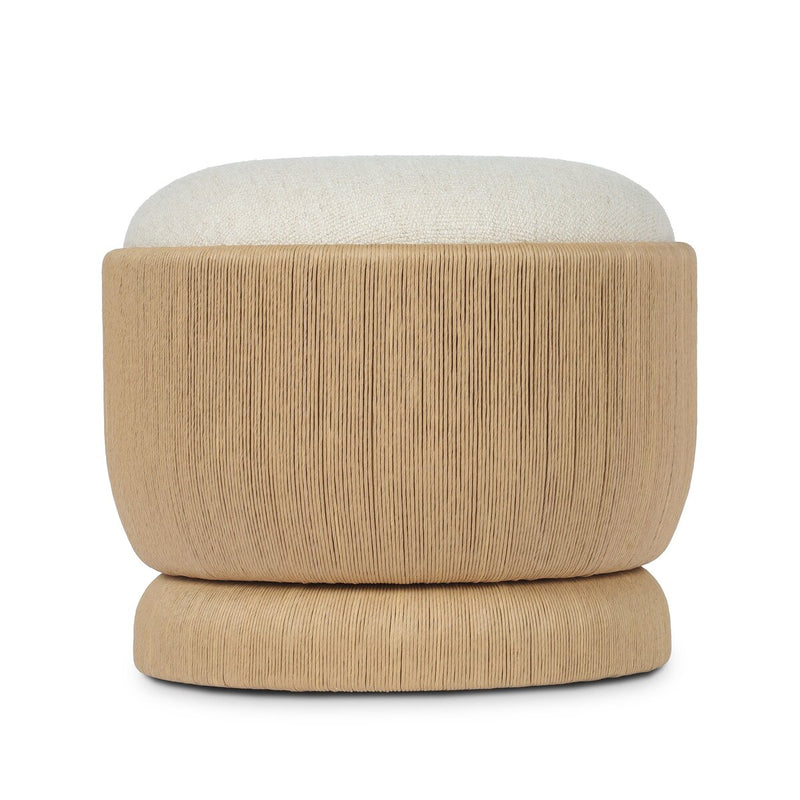 Claudius Accent Stool - Merida Natural