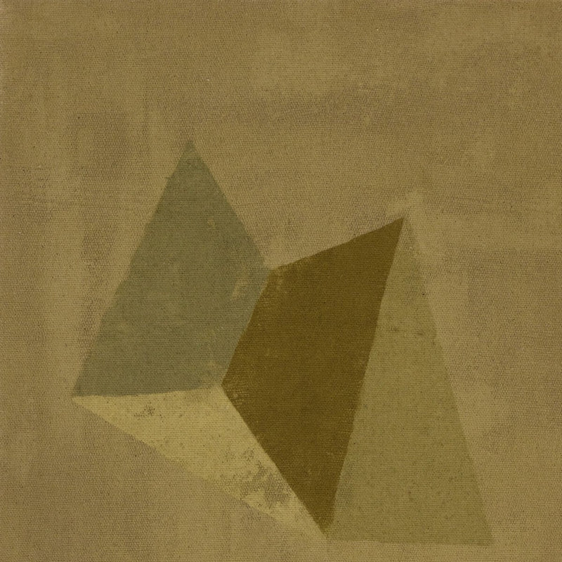 Constellation IX by Reese Truesdell - Rustic Walnut Floater