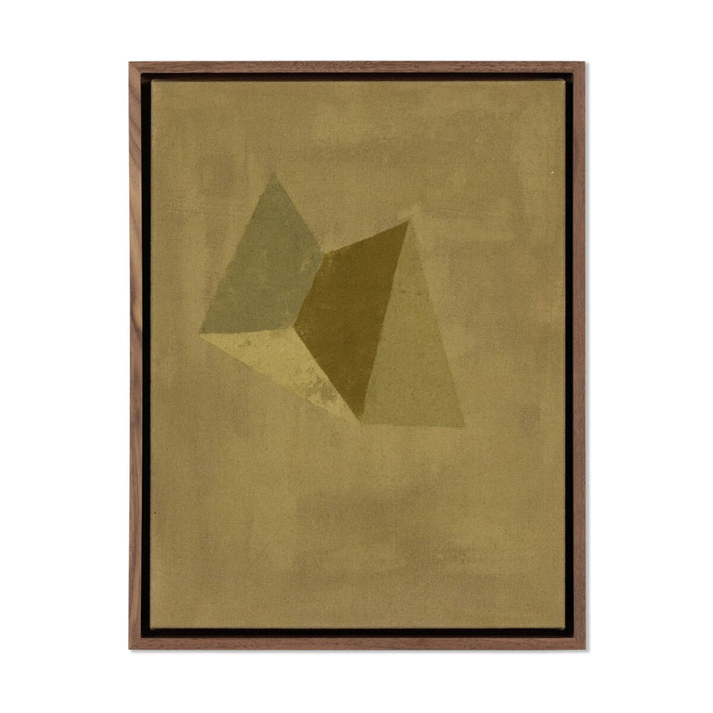 Constellation IX by Reese Truesdell - Rustic Walnut Floater