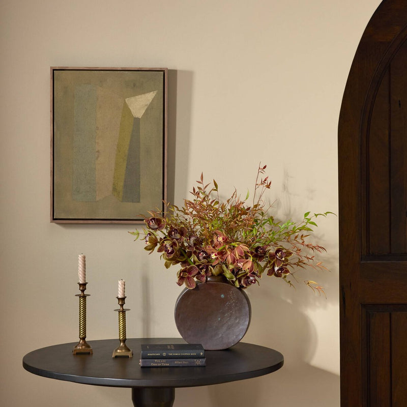 Constellation IV by Reese Truesdell - Rustic Walnut Floater