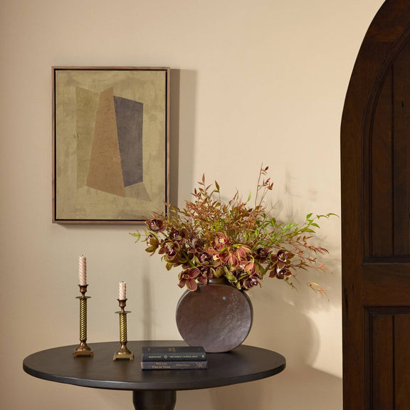 Constellation VI by Reese Truesdell - Rustic Walnut Floater
