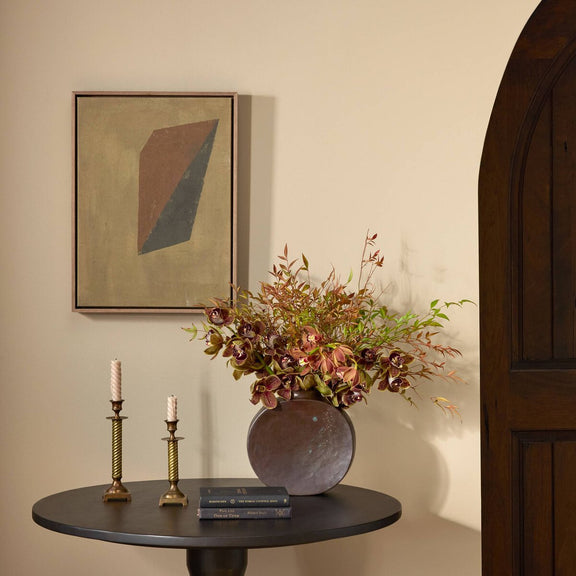 Constellation III by Reese Truesdell - Rustic Walnut Floater