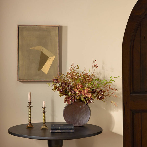 Constellation XI by Reese Truesdell - Rustic Walnut Floater