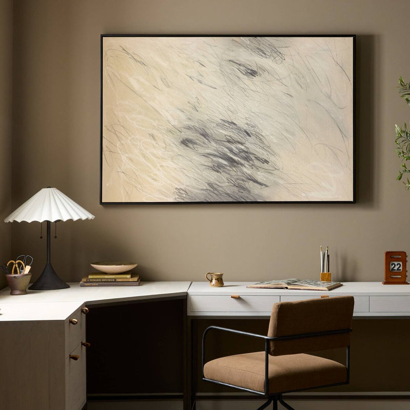 Why Not Try by Katherine Hunsaker - Black Maple Floater