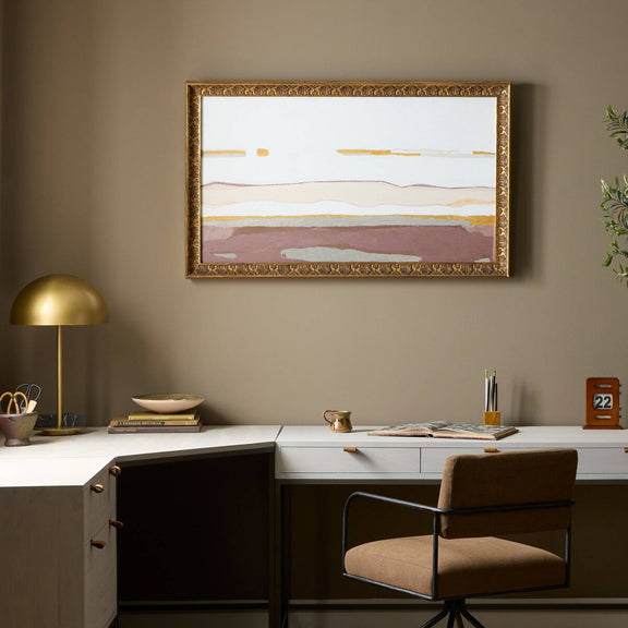 Terrain by Raoul Morren - Gilded Antique Gold