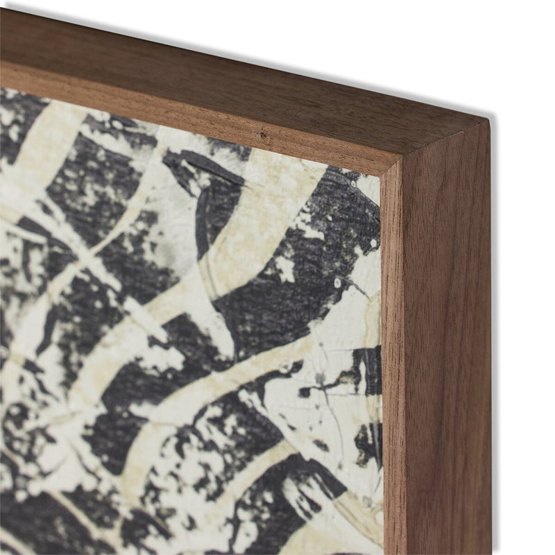 Arrival Of The Conquistador by Douglas Galloway - Rustic Walnut Floater