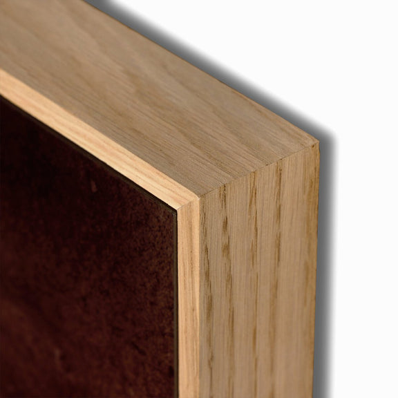 Ink Impressions - Chasm by Stella Chang - White Oak Floater