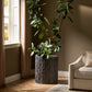Tarrow Planter - Faux Black Wood