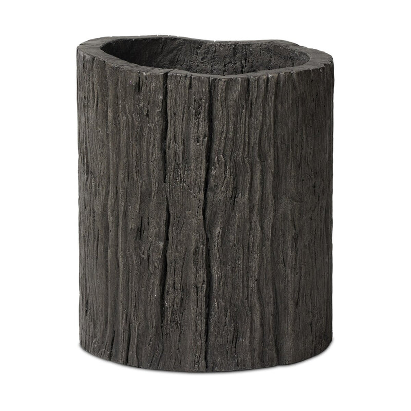 Tarrow Planter - Faux Black Wood