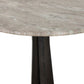 Wrenley Bistro Table - Antique White Marble