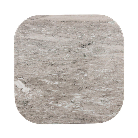 Wrenley Bistro Table - Antique White Marble