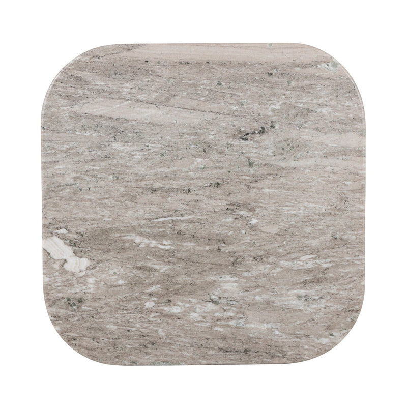 Wrenley Bistro Table - Antique White Marble