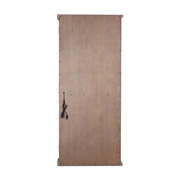 Rosalind Mirror Armoire - Amber Ash Veneer