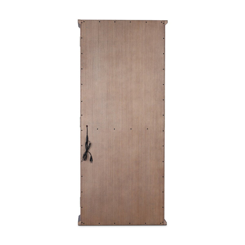 Rosalind Mirror Armoire - Amber Ash Veneer
