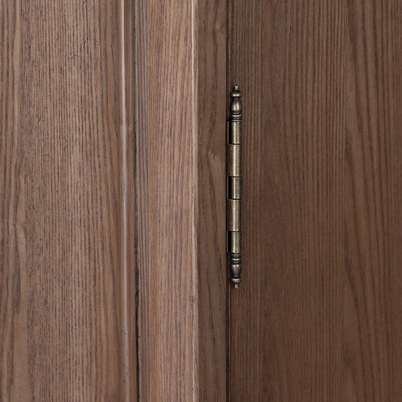 Rosalind Mirror Armoire - Amber Ash Veneer