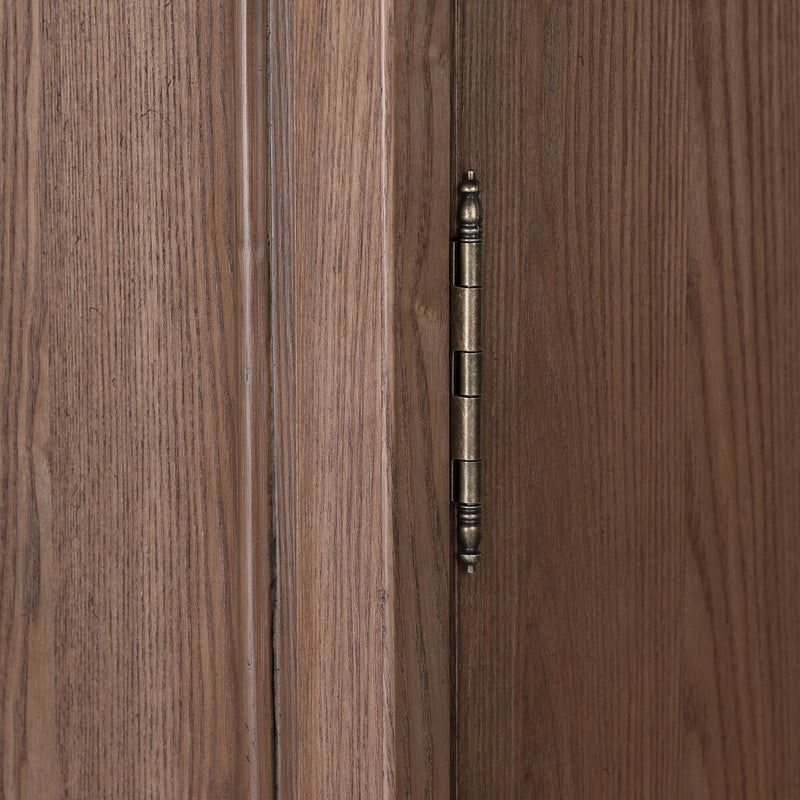 Rosalind Mirror Armoire - Amber Ash Veneer