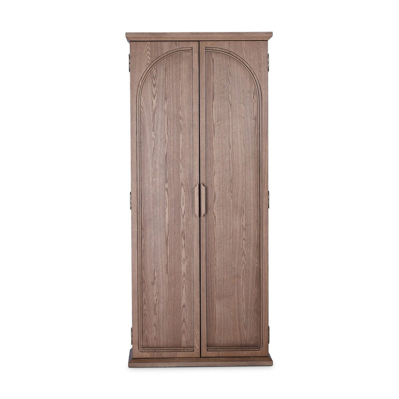 Rosalind Mirror Armoire - Amber Ash Veneer