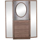 Rosalind Mirror Armoire - Amber Ash Veneer