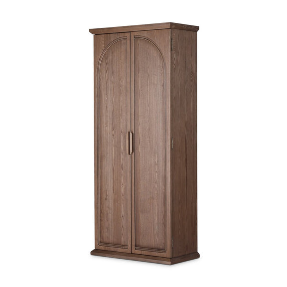 Rosalind Mirror Armoire - Amber Ash Veneer