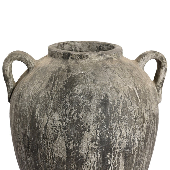 Rovina Vessel - Distressed Grey Terracotta