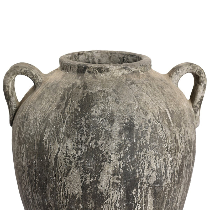 Rovina Vessel - Distressed Grey Terracotta