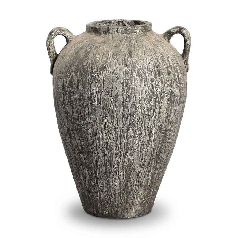 Rovina Vessel - Distressed Grey Terracotta
