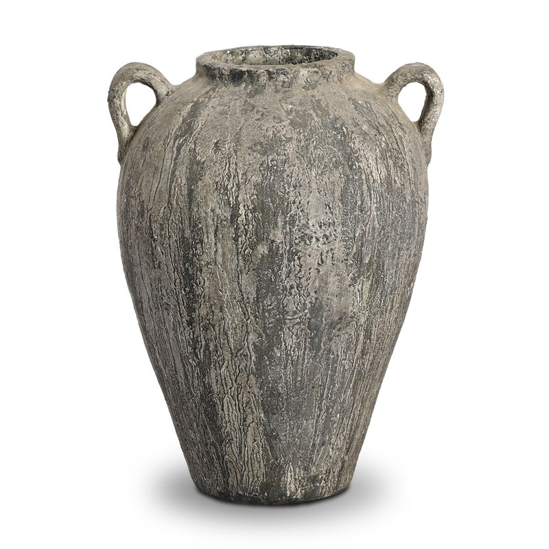 Rovina Vessel - Distressed Grey Terracotta