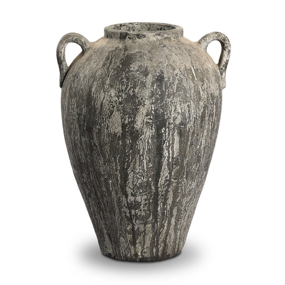 Rovina Vessel - Distressed Grey Terracotta
